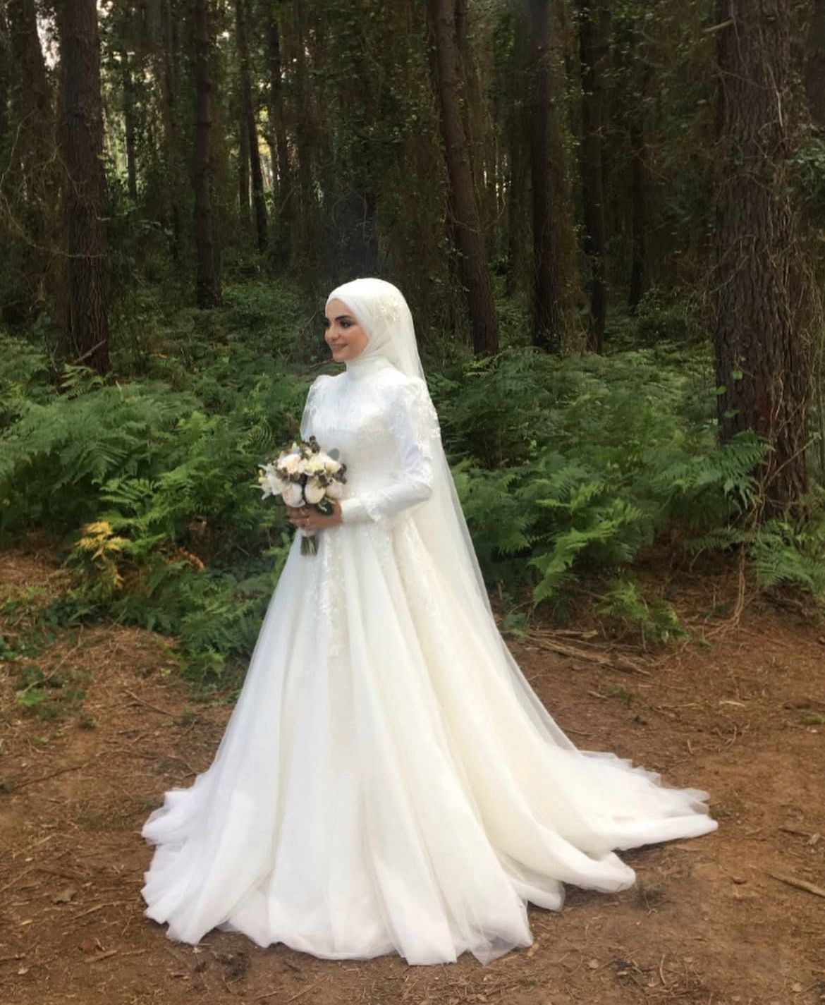 Ay Moda istanbul tesetturlu gelinlik